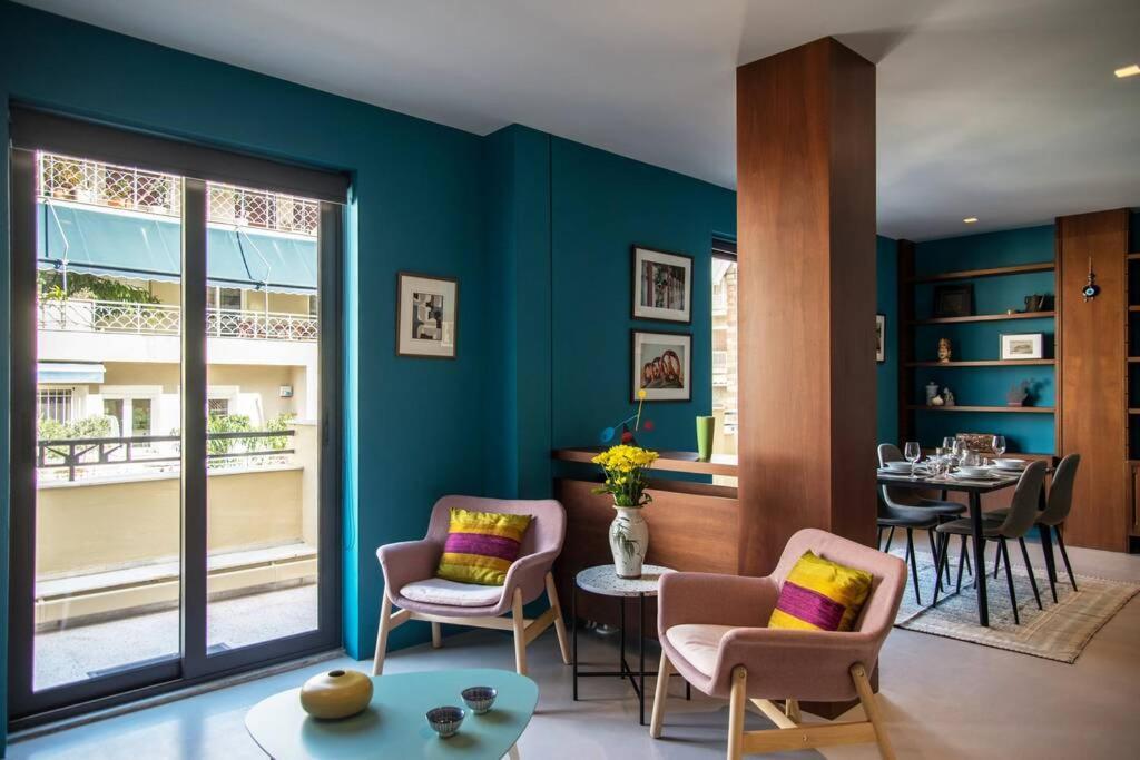 Stylish Decorated Apartment In Kolonaki Atina Dış mekan fotoğraf